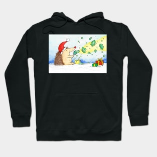 Merry Christmas Bubbles Hoodie